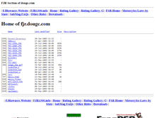 Tablet Screenshot of fjr.dougc.com